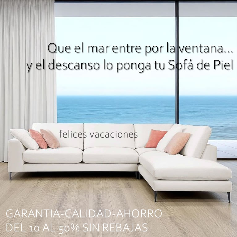 sofas piel y cuero
